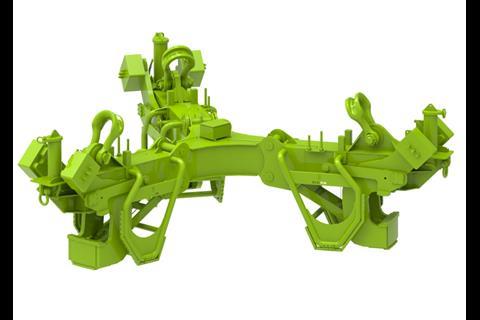 The flange lifting tool is a straightforward, mechanical device – with optional extras such as a remote release